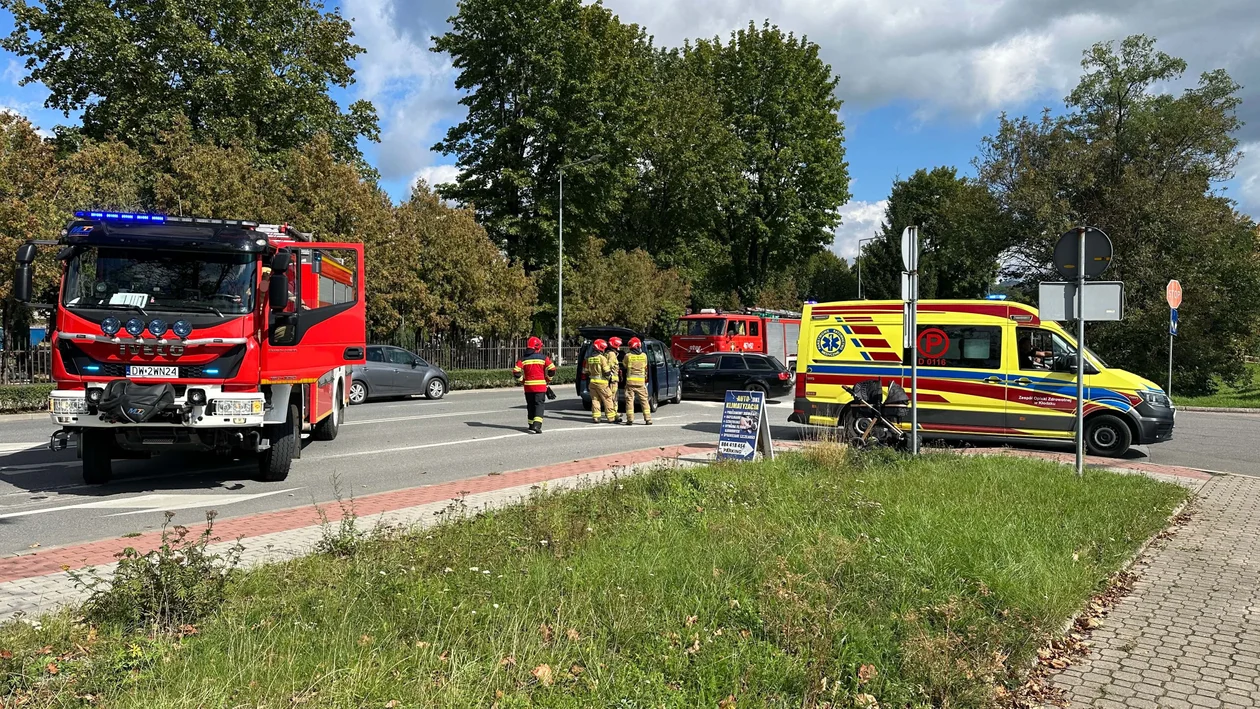 Kłodzko - wypadek na ul. Dusznickiej - Zdjęcie główne