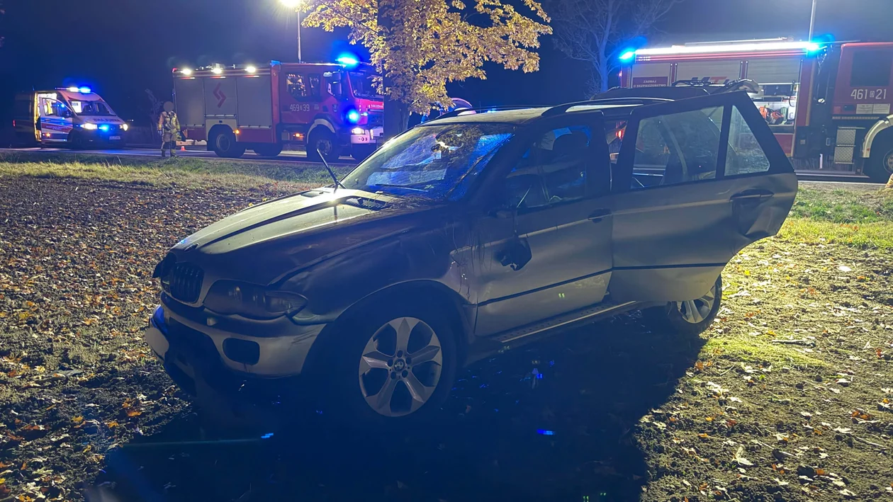Święcko - wypadek na DW381 - Zdjęcie główne