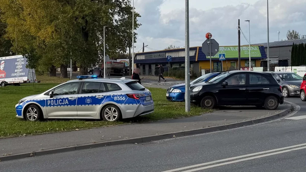 Kłodzko - kolizja na Objazdowej